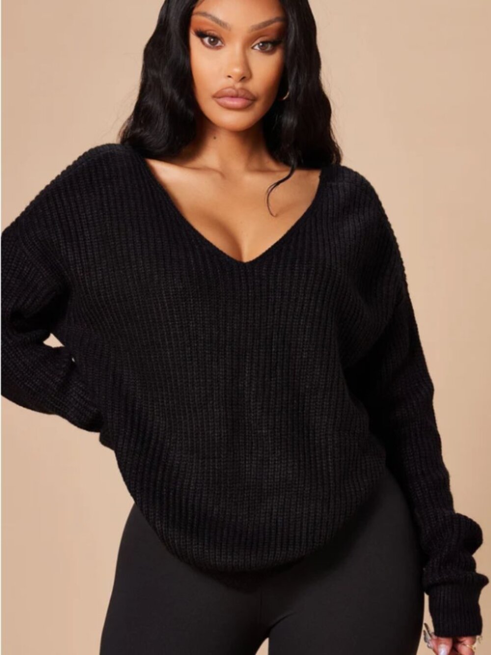 Falls Favorite Girl Sweater II BLACK/ORANGE/GREEN